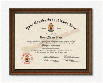 College Diploma, Canada Design #1 Col Can 1 D